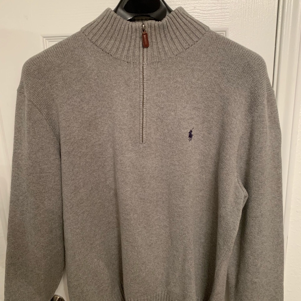 Polo RL  zip up sweater